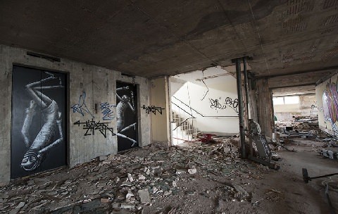 Graffiti hotel
