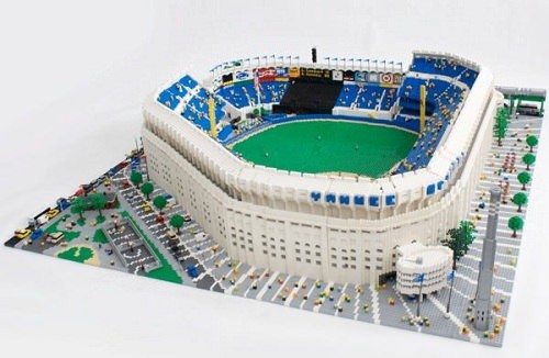 Stadion Bejsbolowy z LEGO