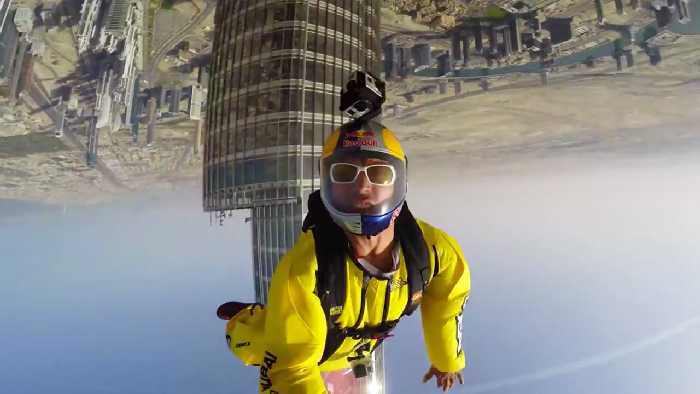skydive dubaj skok z najwyższego budynku świata