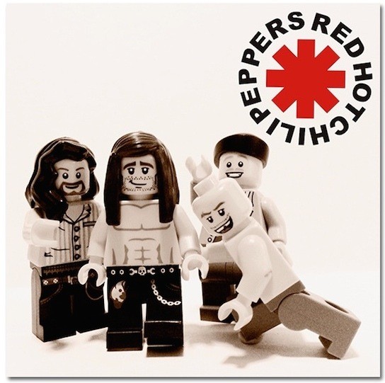 Red Hot Chili Peppers z Lego