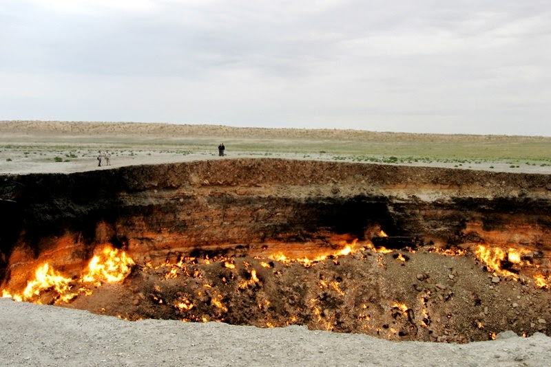 wrota piekieł Derweze Turkmenistan