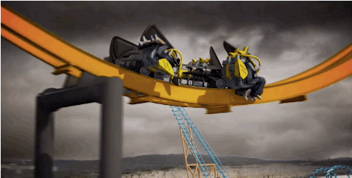 batman rollercoaster