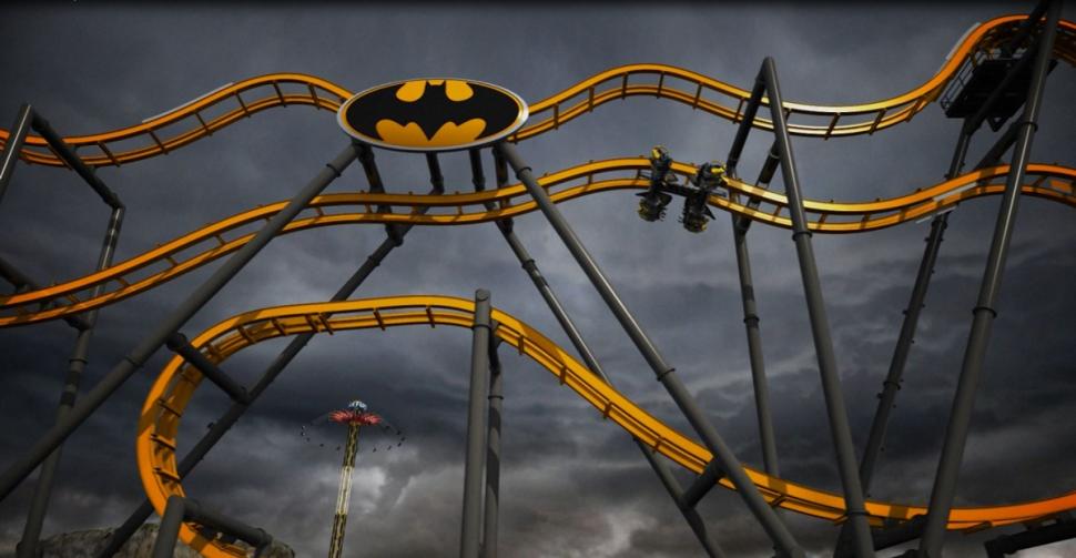 batman rollercoaster