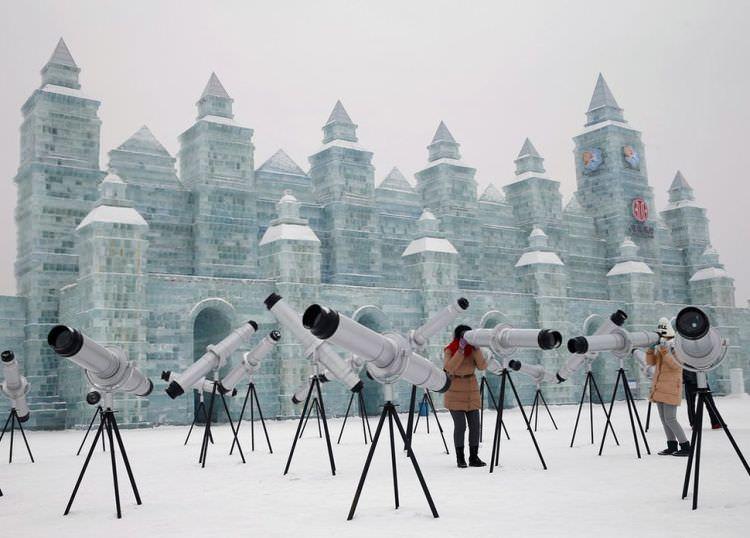 Festiwal lodu i śniegu w Chinach