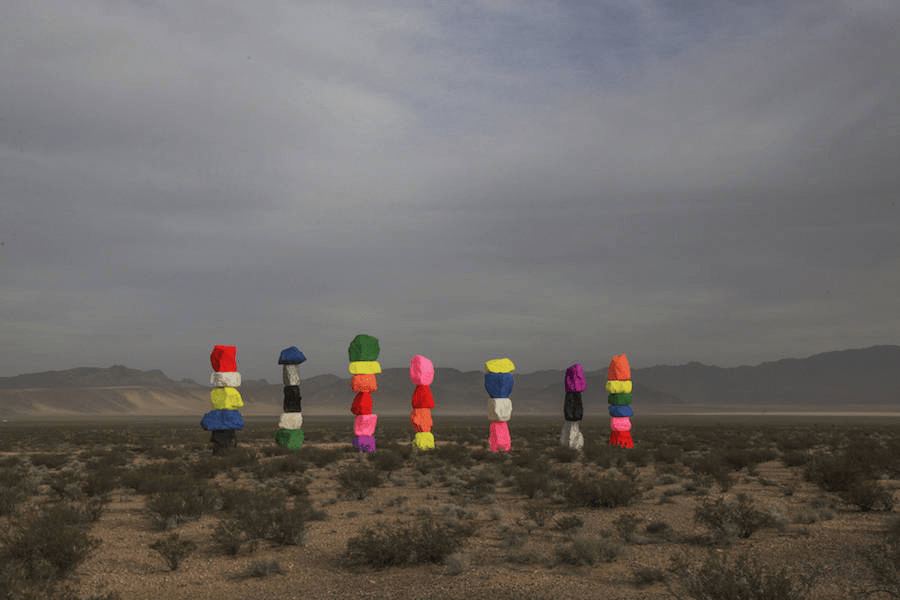 Nevada pustynia rzeźba