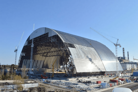 Nowy łuk nad Czarnobylem