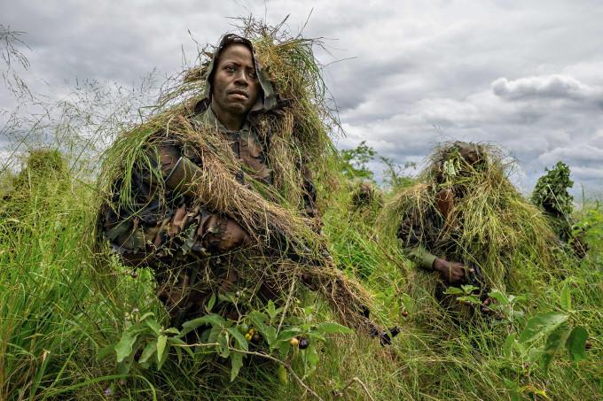 Żołnierze w Demokratycznej Republice Konga