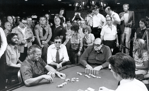Doyle Brunson podczas Main Event WSOP 1976 rok