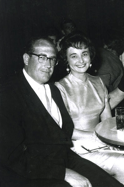 Doyle Brunson z żoną Louise