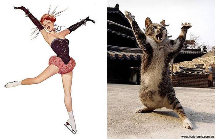 funny-cats-vintage-pin-up-girls-9