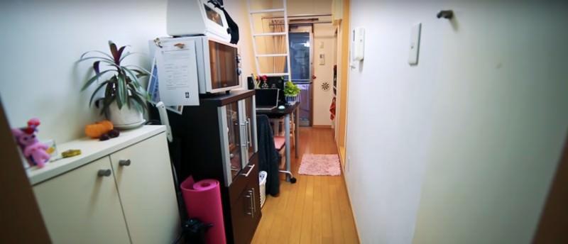 Życie w mikro-apartamencie, czyli kawalerka o powierzchni 8 metrów kwadratowych w Tokio