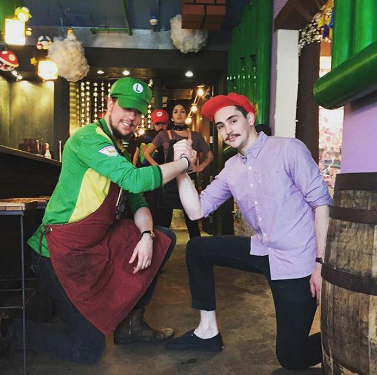 Pub inspirowany grą Super Mario Bros w Waszyngtonie