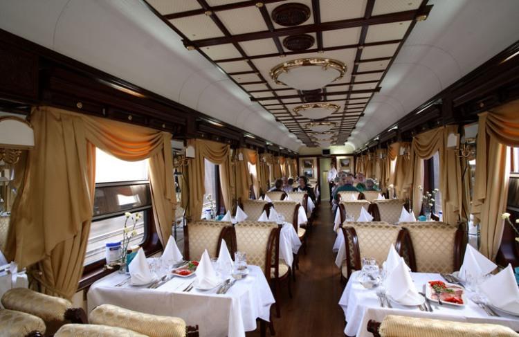Golden Eagle Transsyberian Express - luksusowy pociąg