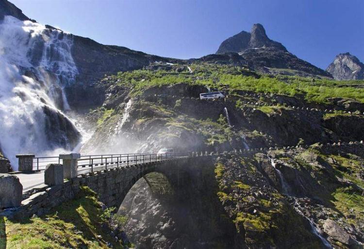 Wodospad Stigfossen