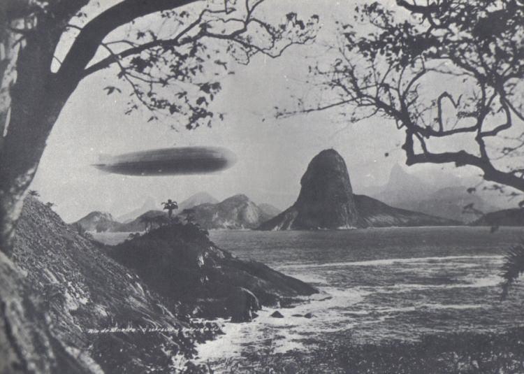 Graf Zeppelin nad Rio de Janeiro
