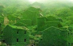 Houtouwan opuszczona wieś w Chinach