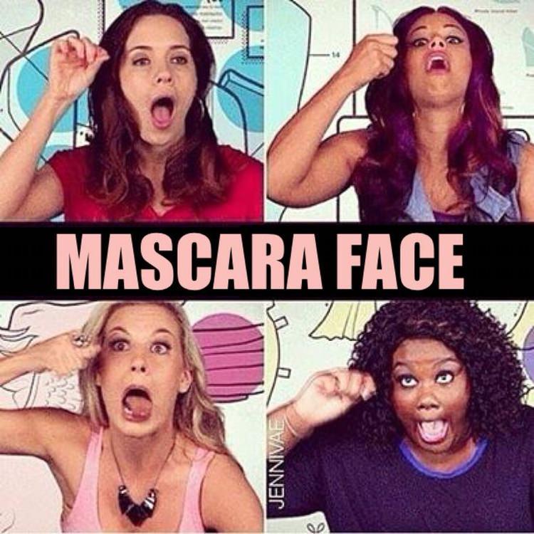 Mascara face