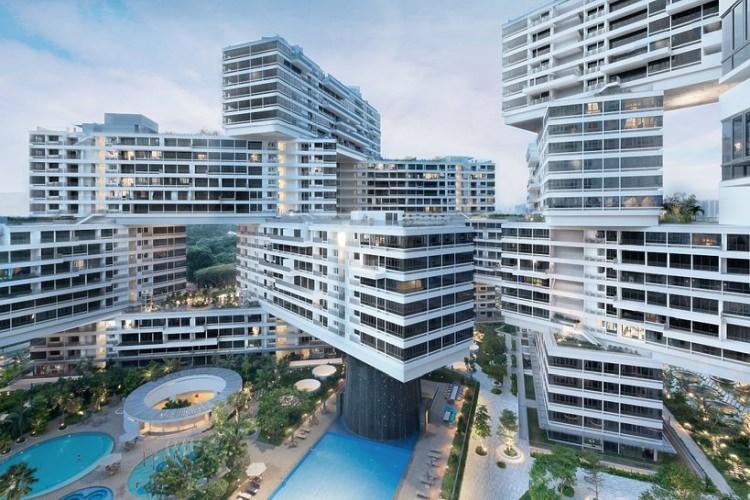 the interlace - apartamentowiec w Singapurze