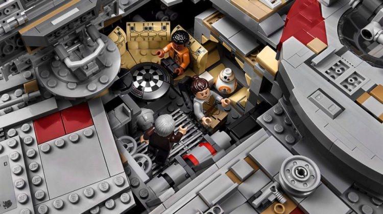 Sokół Millenium z klocków Lego - największy zestaw w historii