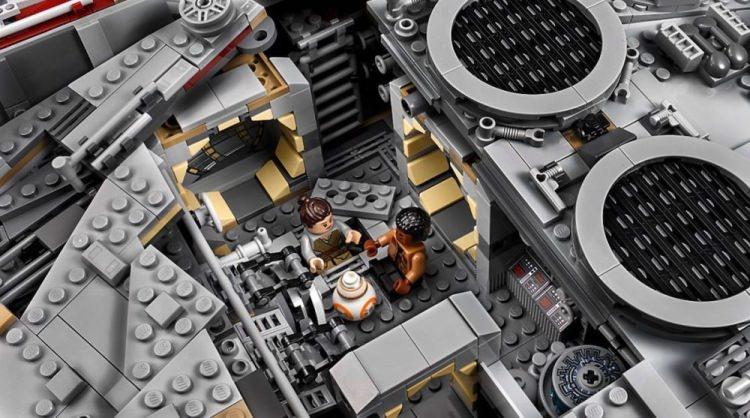 Sokół Millennium z klocków Lego - największy zestaw w historii