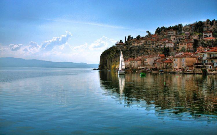 Jezioro Ochrydzkie, Albania