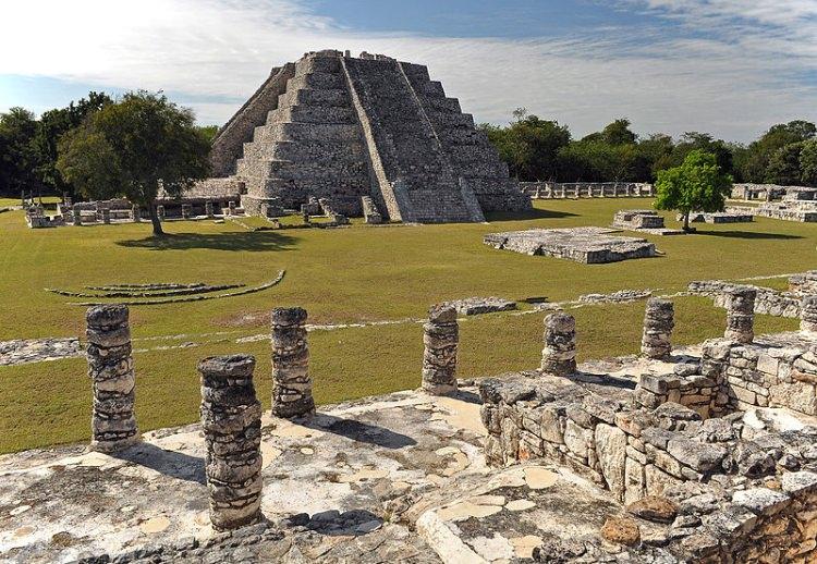 Mayapan - ruiny Majów w Meksyku