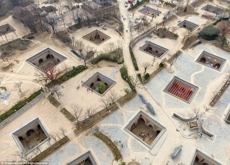 Yaodong - mieszkania pod ziemią w Chinach