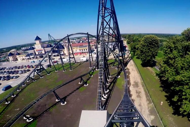 Hyperion to największy i prawie najszybszy rollercoaster w Europie
