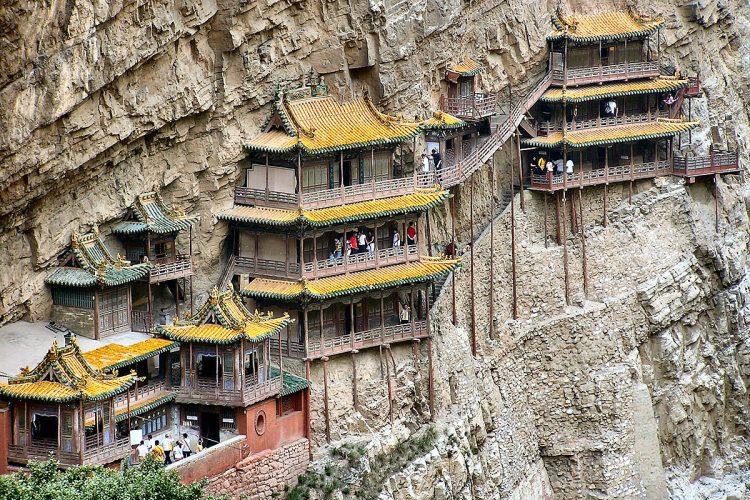 Wiszaca Świątynia w Chinach