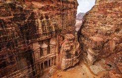 Petra - miasto wykute w skale