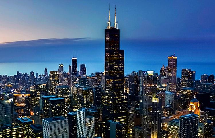 Willis Tower w Chicago