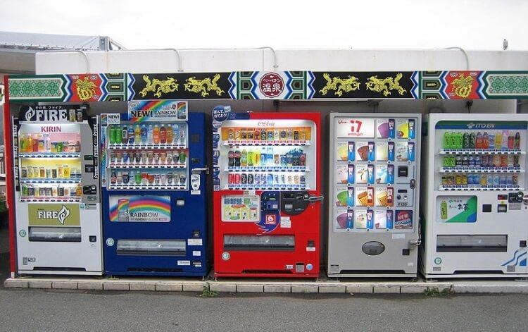automaty w Japonii