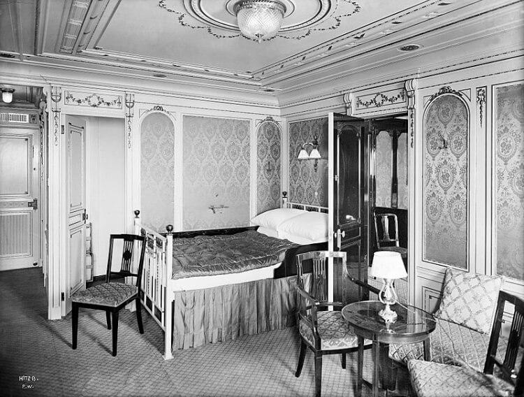 Parlour Suite na pokładzie Titanica