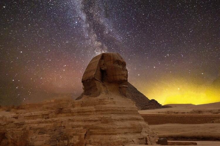 starożytny Egipt Sfinks