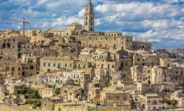 Matera, Włochy - miasto wykute w skale