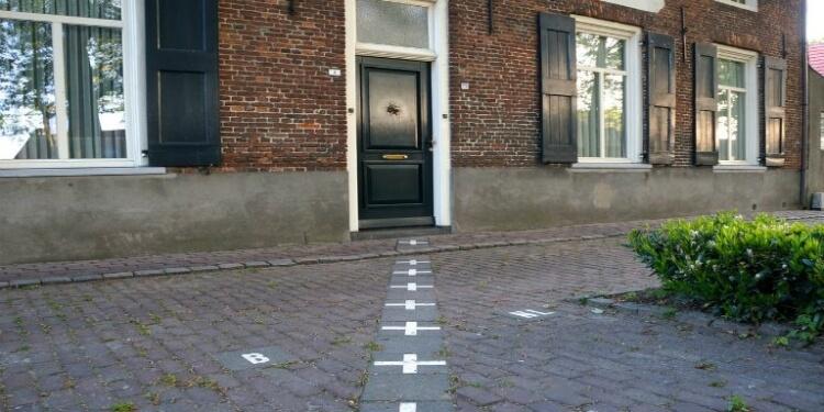 Holendersko-belgijska granica w enklawie Baarle