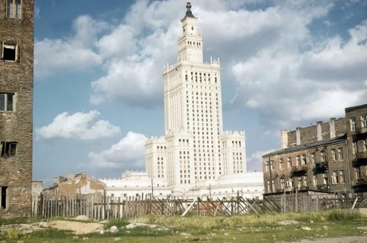 Pałac Kultury w 1958 roku