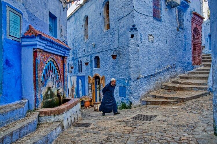 Szafszawan, Maroko– niebieskie miasto