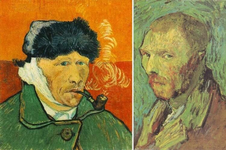 Autoportret z okaleczonym uchem - Vincent van Gogh