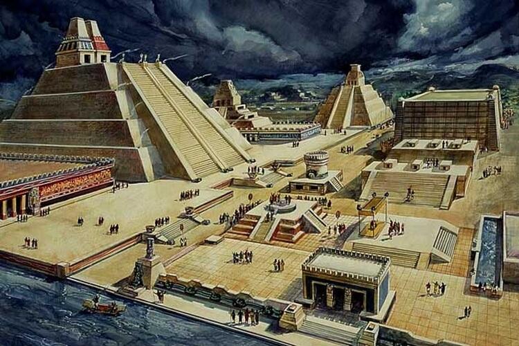 Miasto Azteków - Tenochtitlan