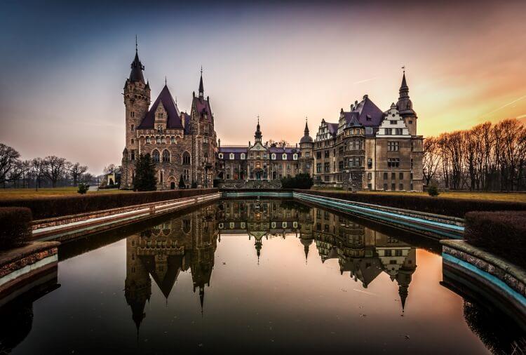 zamek w Mosznej