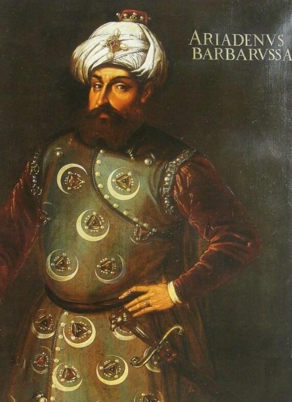 Barbarossa Hayreddin - jeden z najsłynniejszych piratów w historii