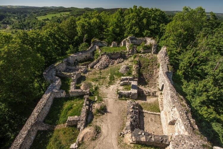 Zamek Wleński Gródek - zamki dolny śląsk