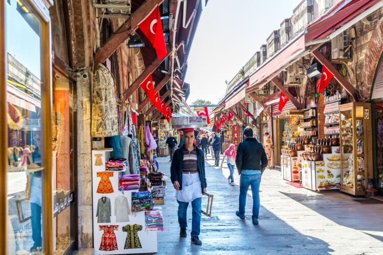 Arasta Bazaar w Stambule