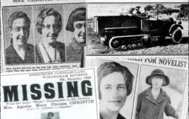 Nagłówki gazet po tajemniczym zniknięciu Agathy Christie