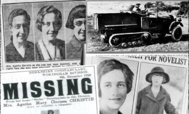 Nagłówki gazet po tajemniczym zniknięciu Agathy Christie