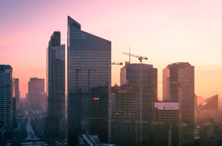 Skyliner - 6 najwyższy budynek w Warszawie